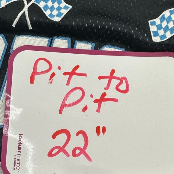 Headgear Classics Nipsey Hussle Crenshaw Jersey Small Black Blue Checkered #60 - Picture 3 of 6